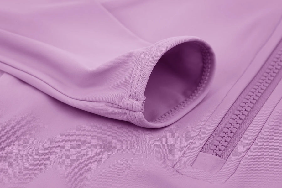 The Dylan Long Sleeve Swimsuit | Lilac