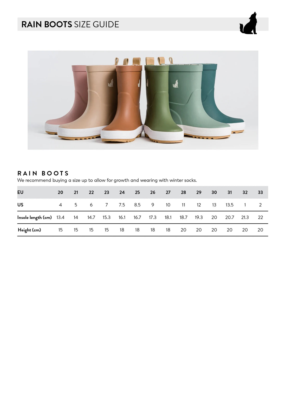 Rain Boots | Tan