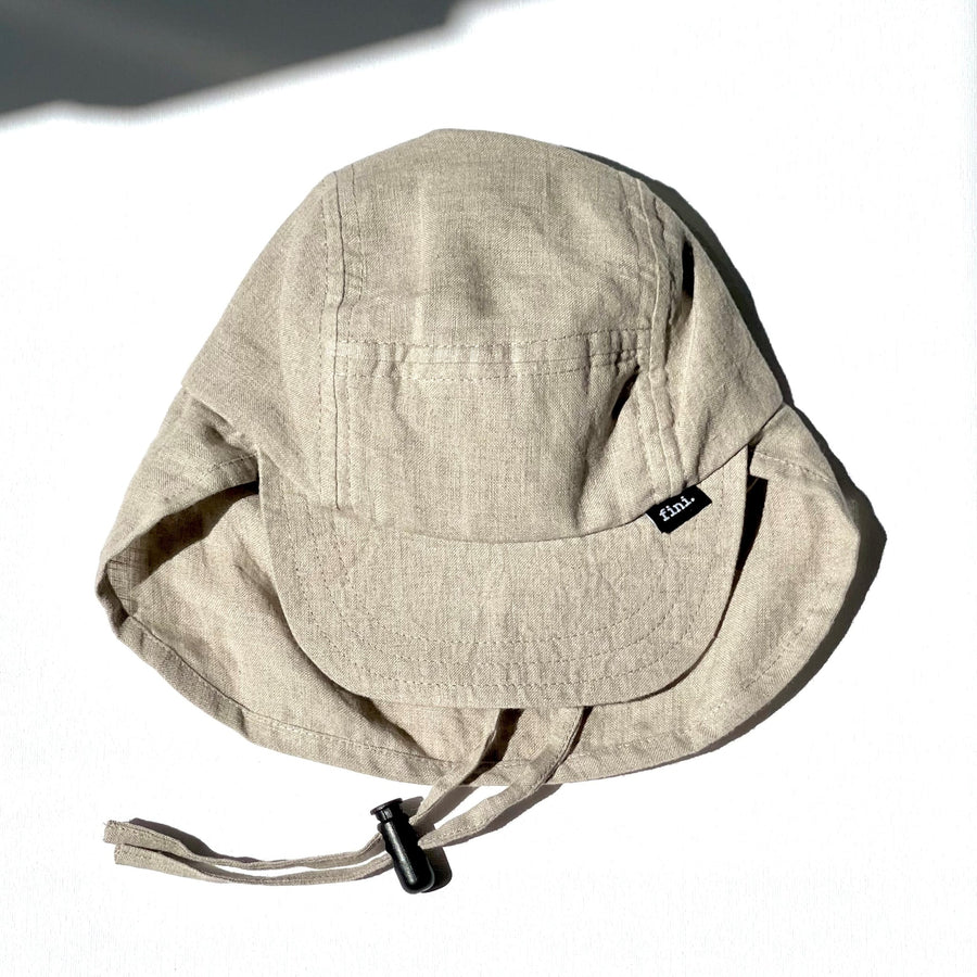Legionnaire Hat | Natural Linen