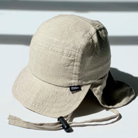 Legionnaire Hat | Natural Linen