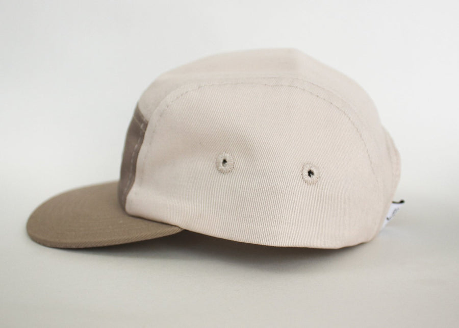 RAD RIVER CO. Cotton Five-Panel Hat | Sand – Little Minimalist