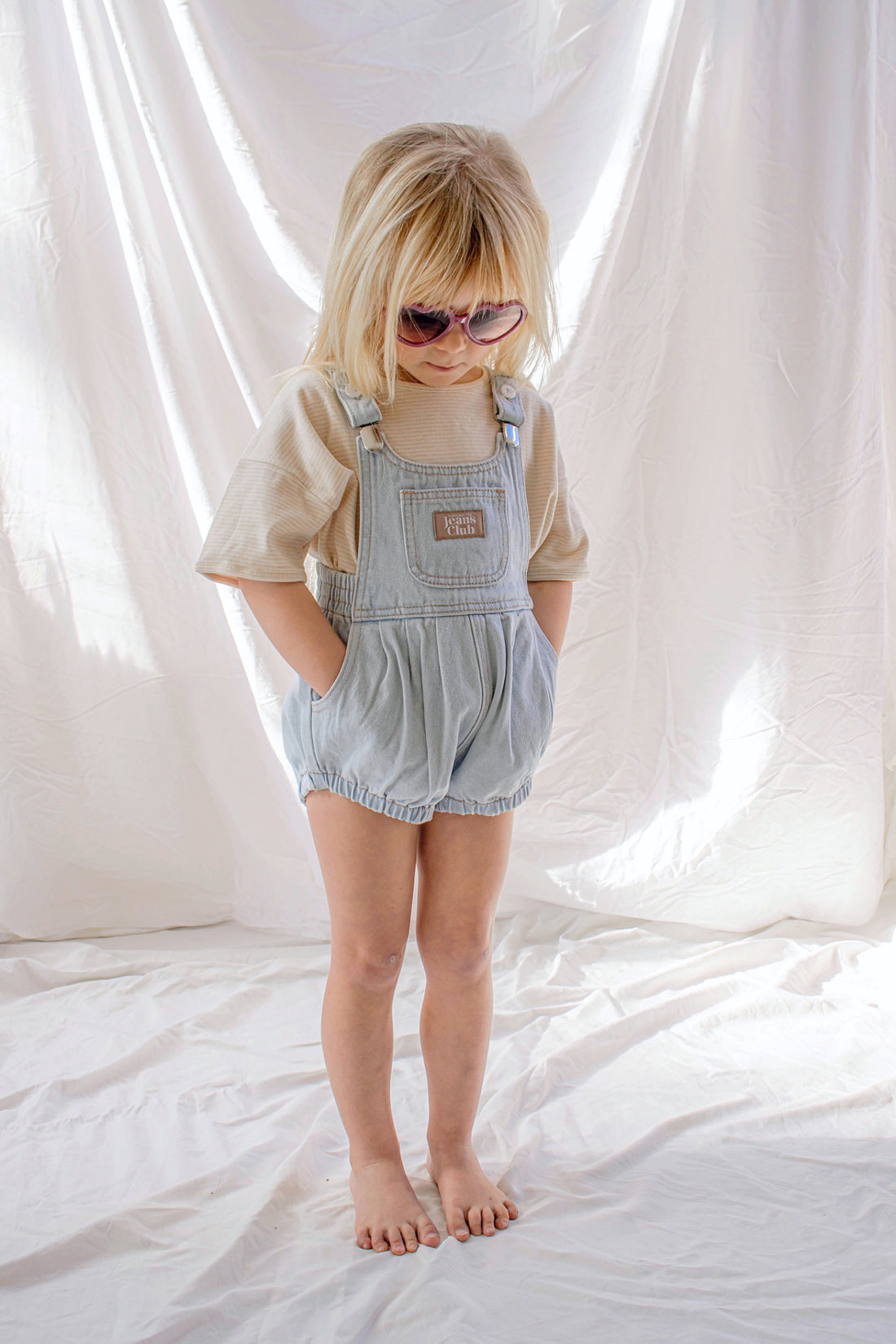 Bowie Bubble Romper | Rebel Blue