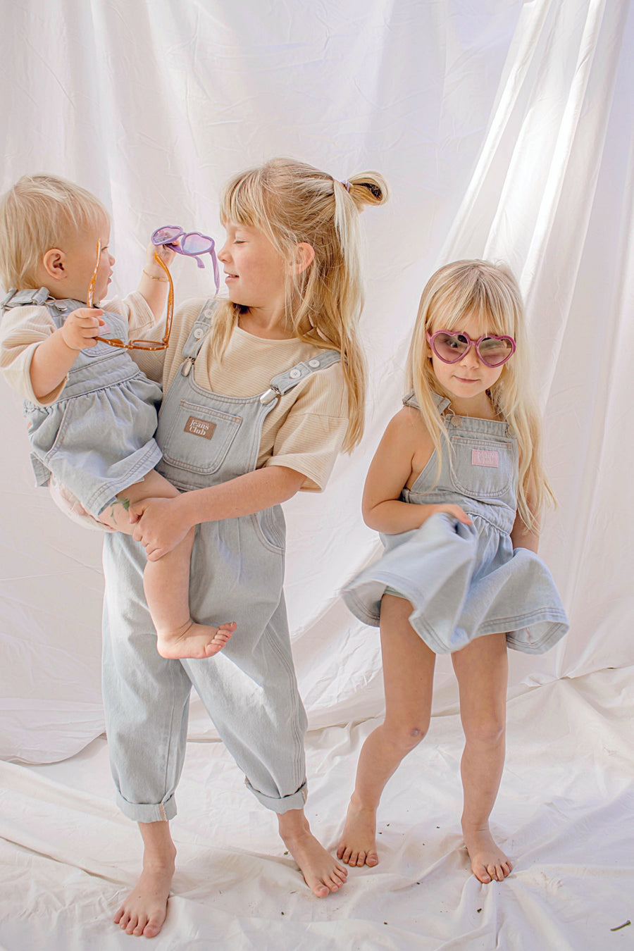 TWIN COLLECTIVE Bowie Bubble Overall | Rebel Blue – Little Minimalist