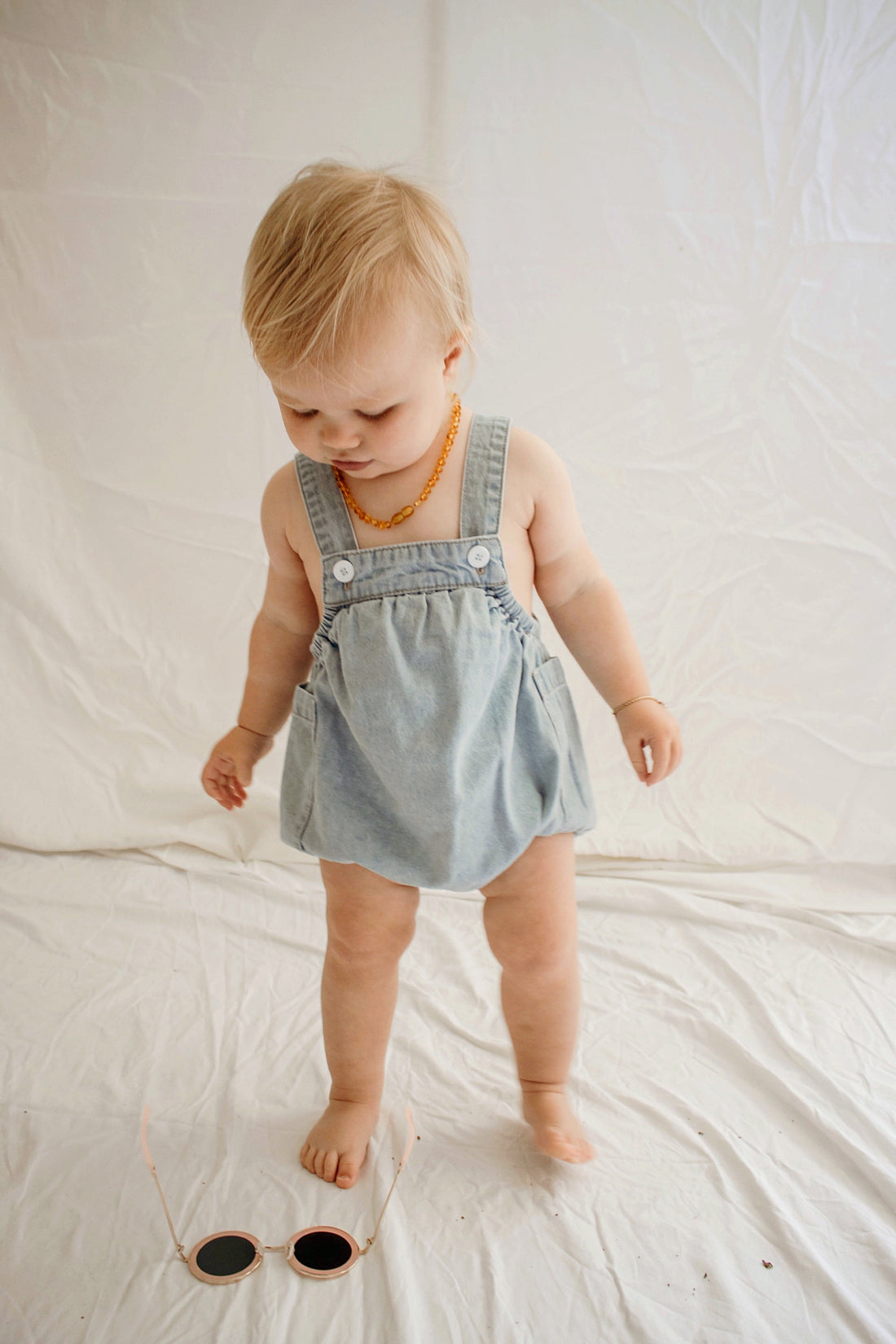 Blondie Bubble Romper | Call Me Blue