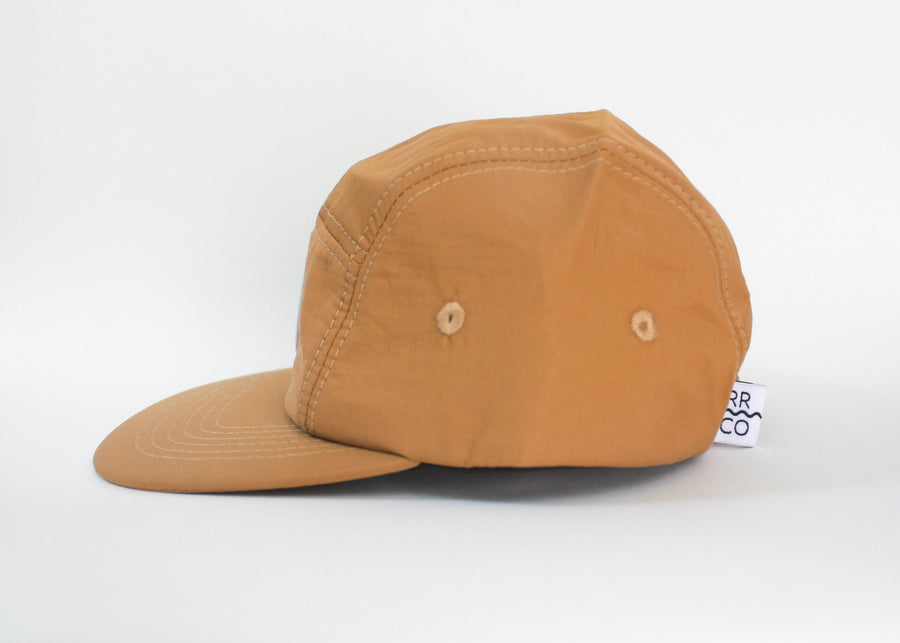 Nylon Five-Panel Hat | Clay