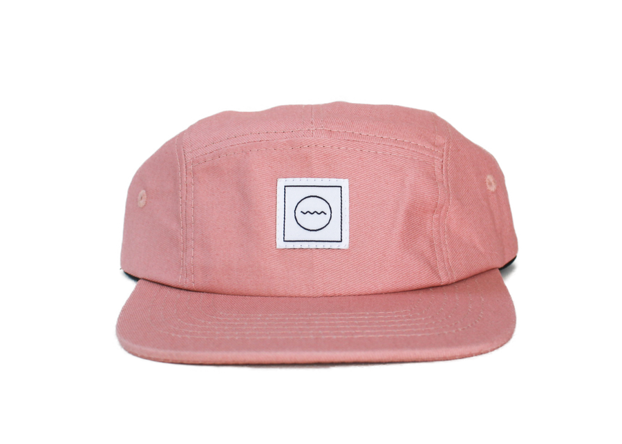 Cotton Five-Panel Hat | Blush