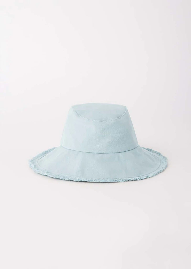 Kids Vacation Bucket Hat | Baby Blue
