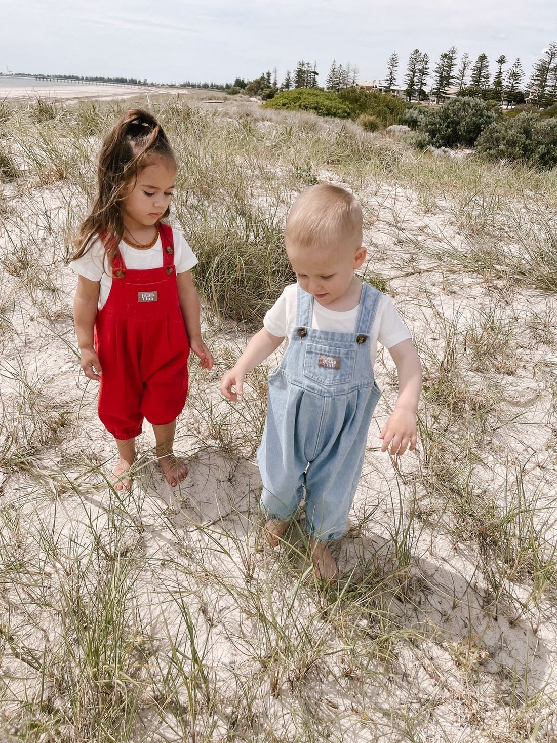 Baby Overalls | Lunar Red