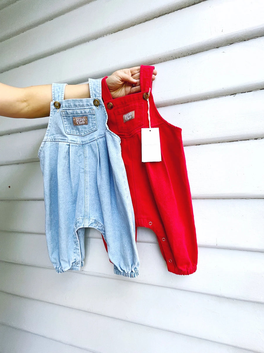 Baby Overalls | Lunar Red