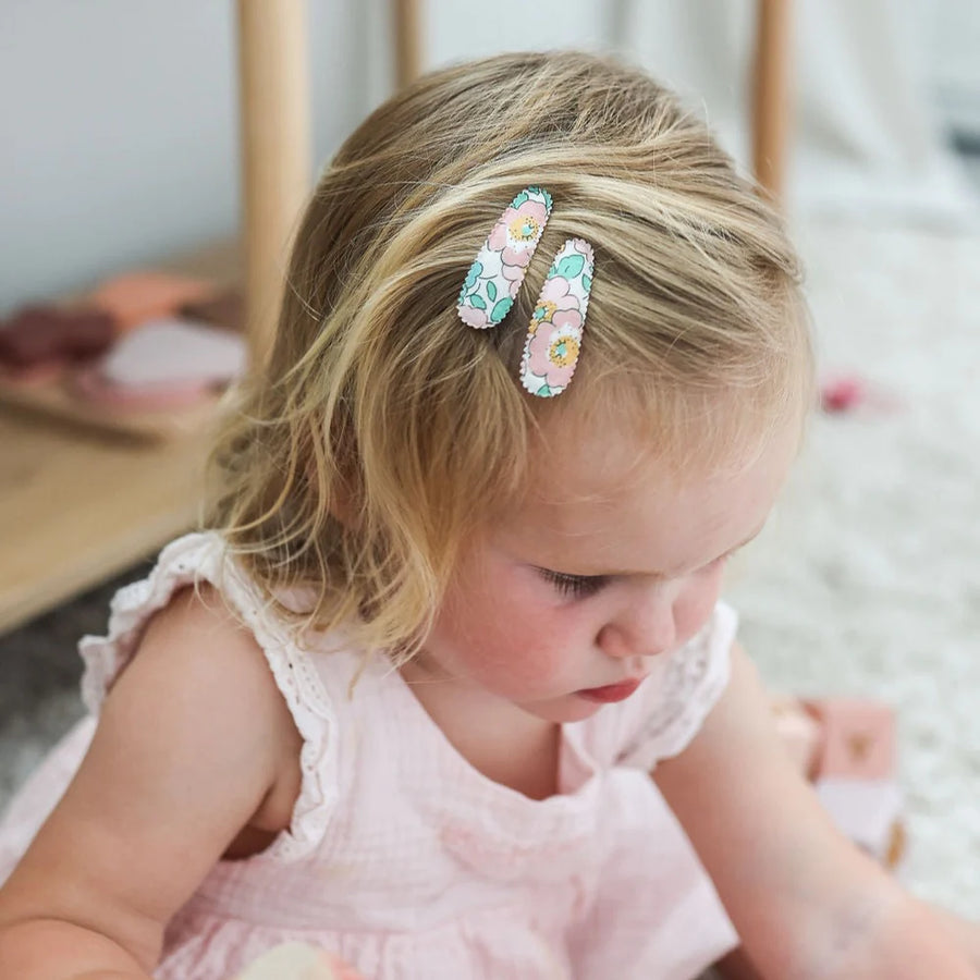 Little Hair Clip Set | Sage