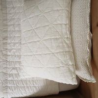Quilted Pillow Case | Natural