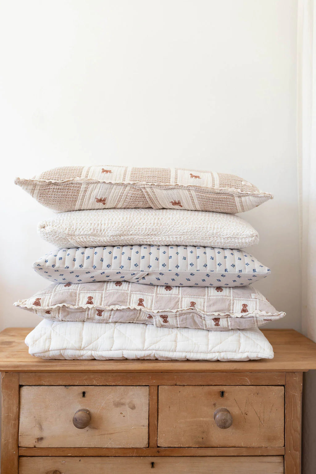 Quilted Pillow Case | Natural