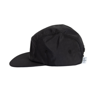 Nylon Five-Panel Hat | Coal