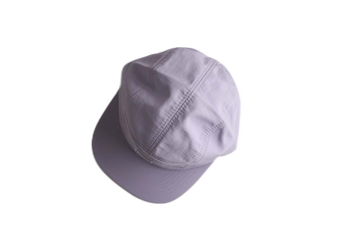 Nylon Five-Panel Hat | Lilac
