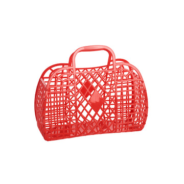 Small Retro Basket | Red