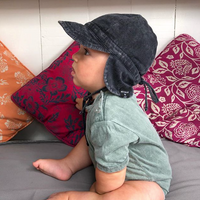 Baby Sun Hat | Vintage Olive