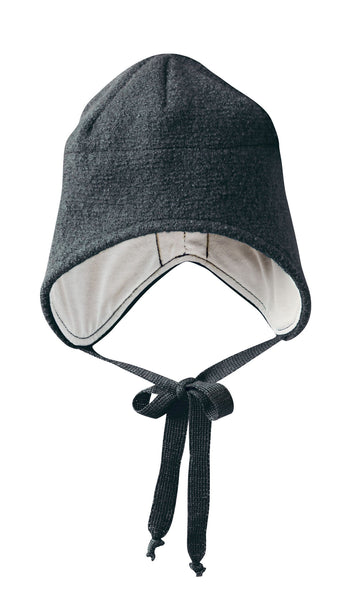 Boiled Wool Hat | Anthracite