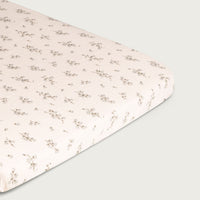 Crib Fitted Sheet | Bluebell