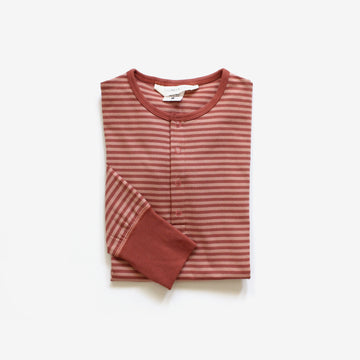 Pyjama Set | Persimmon Stripe